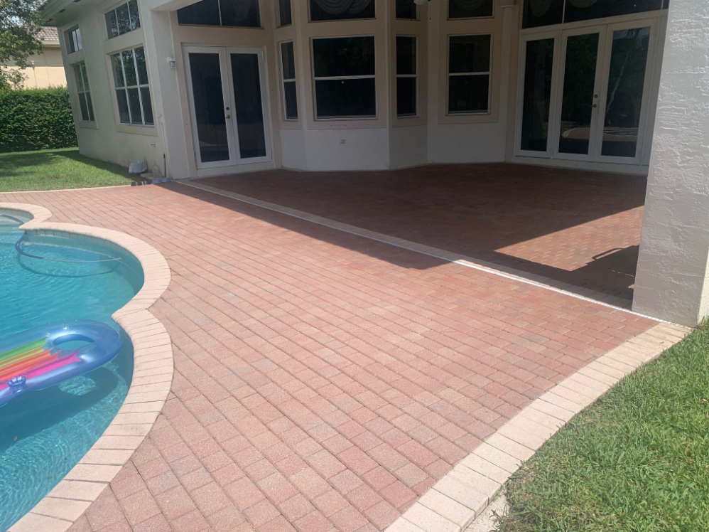 Redline Exterior Washing Pool Deck